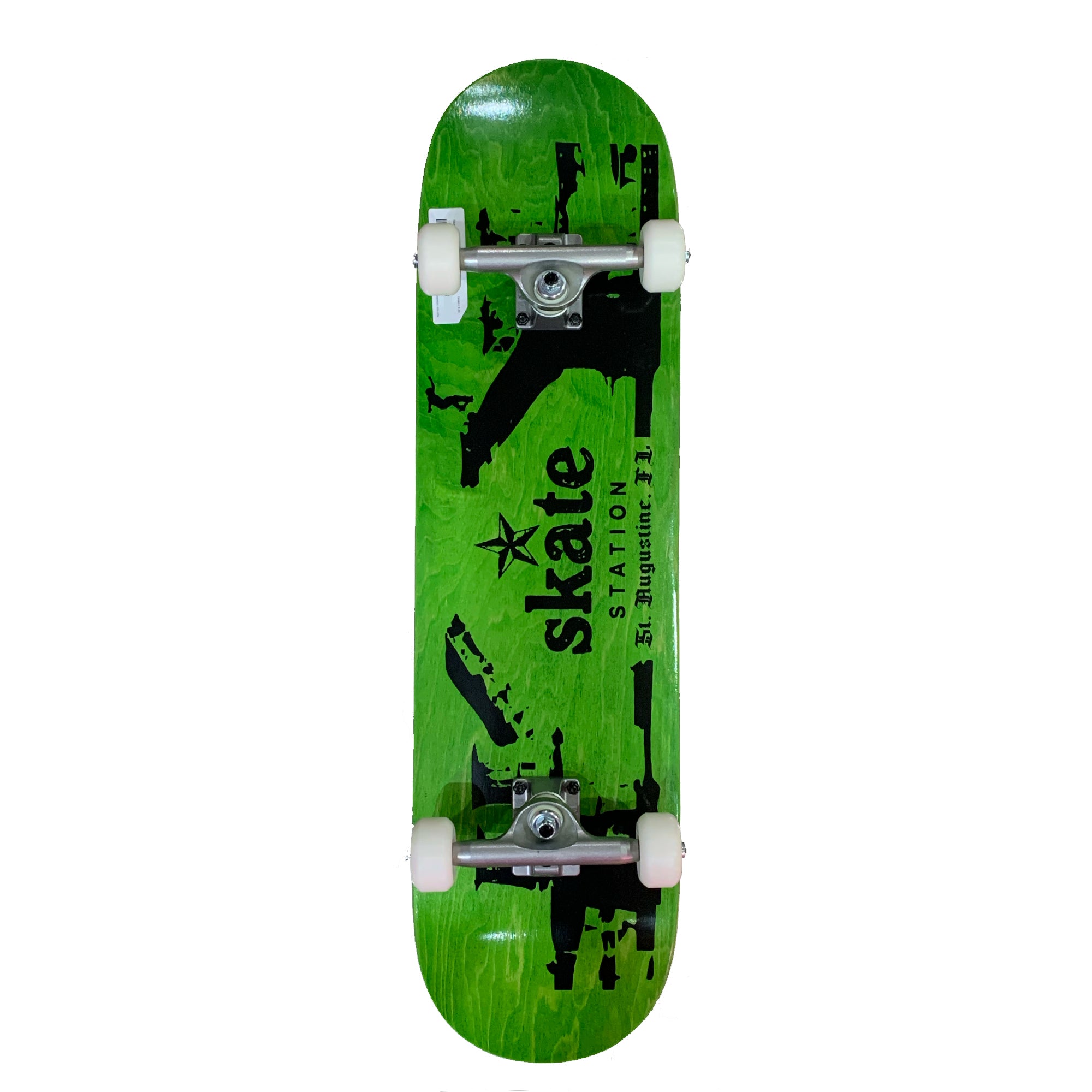 Skate Station Bridge Gap 8.0" Complete Skateboard - Green