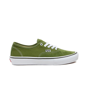 Vans Authentic Men's Skate Shoes - Green/White