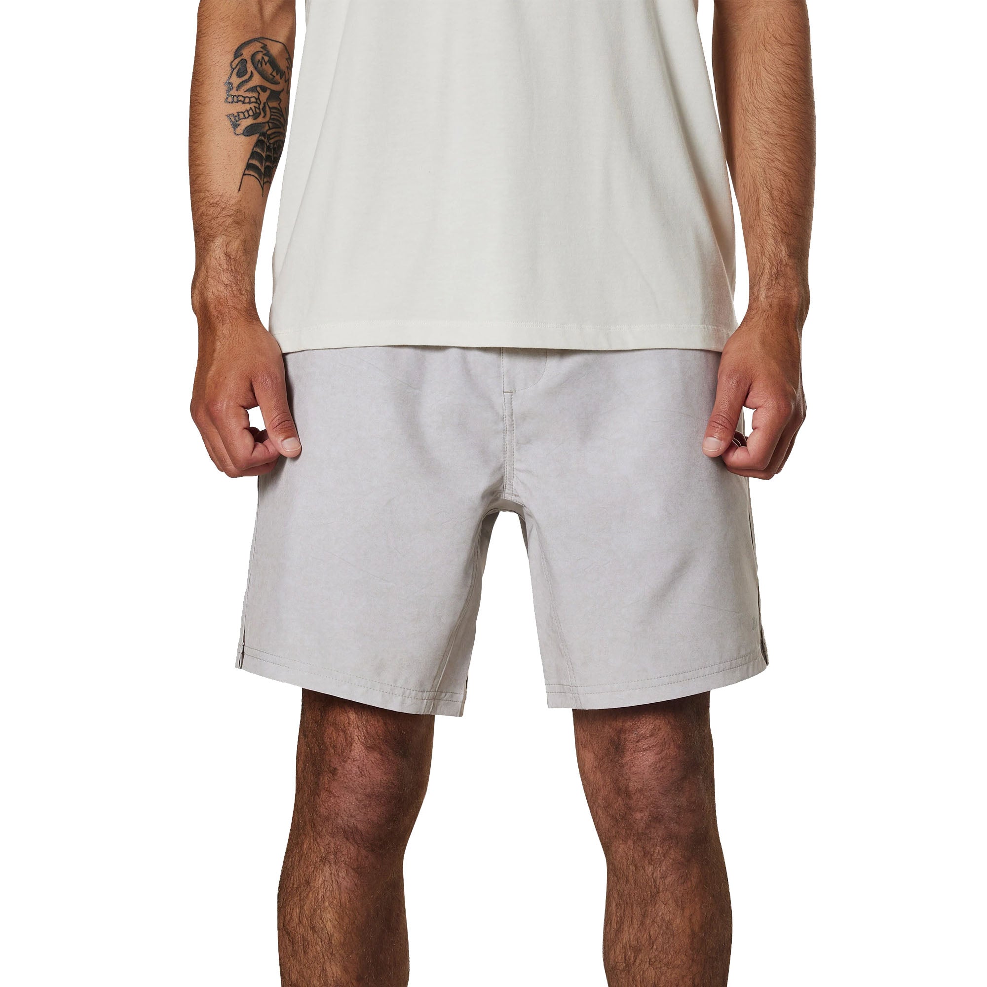 Katin Fusion 17" Men's Walkshorts - Light Grey