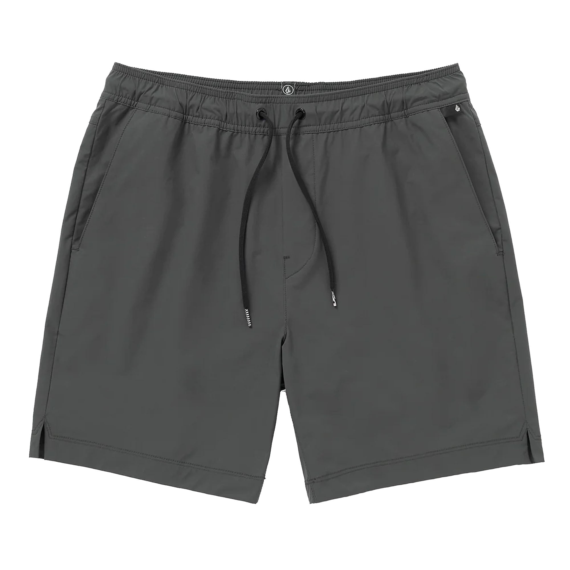 Volcom Hoxstop Elastic Waist 18" Men's Walkshorts - Black