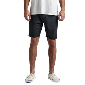 Roark Hybro Hybrid Shorts 19" Men's Boardshorts - Black