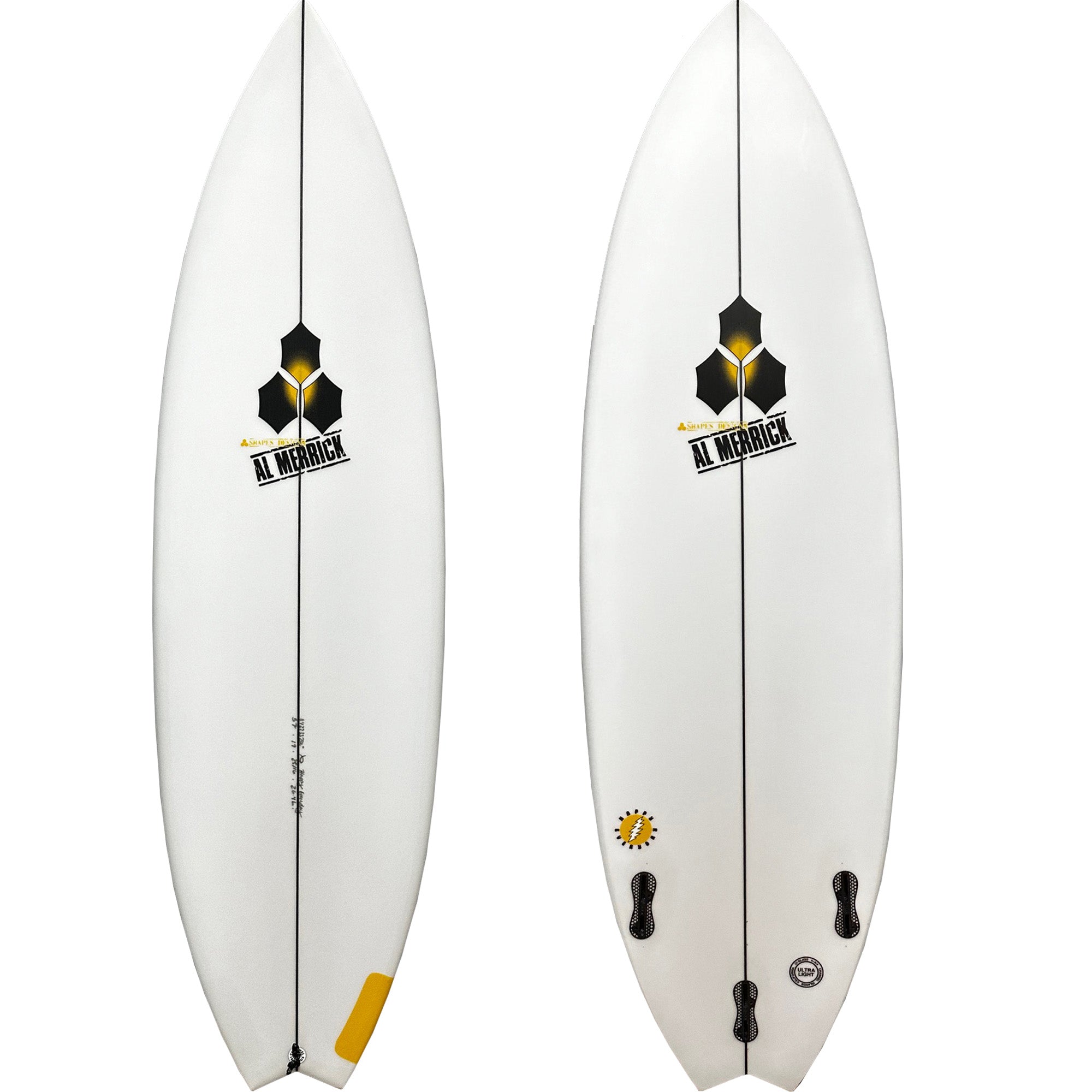 Channel Islands Happy Everyday Swallow Surfboard - FCS II