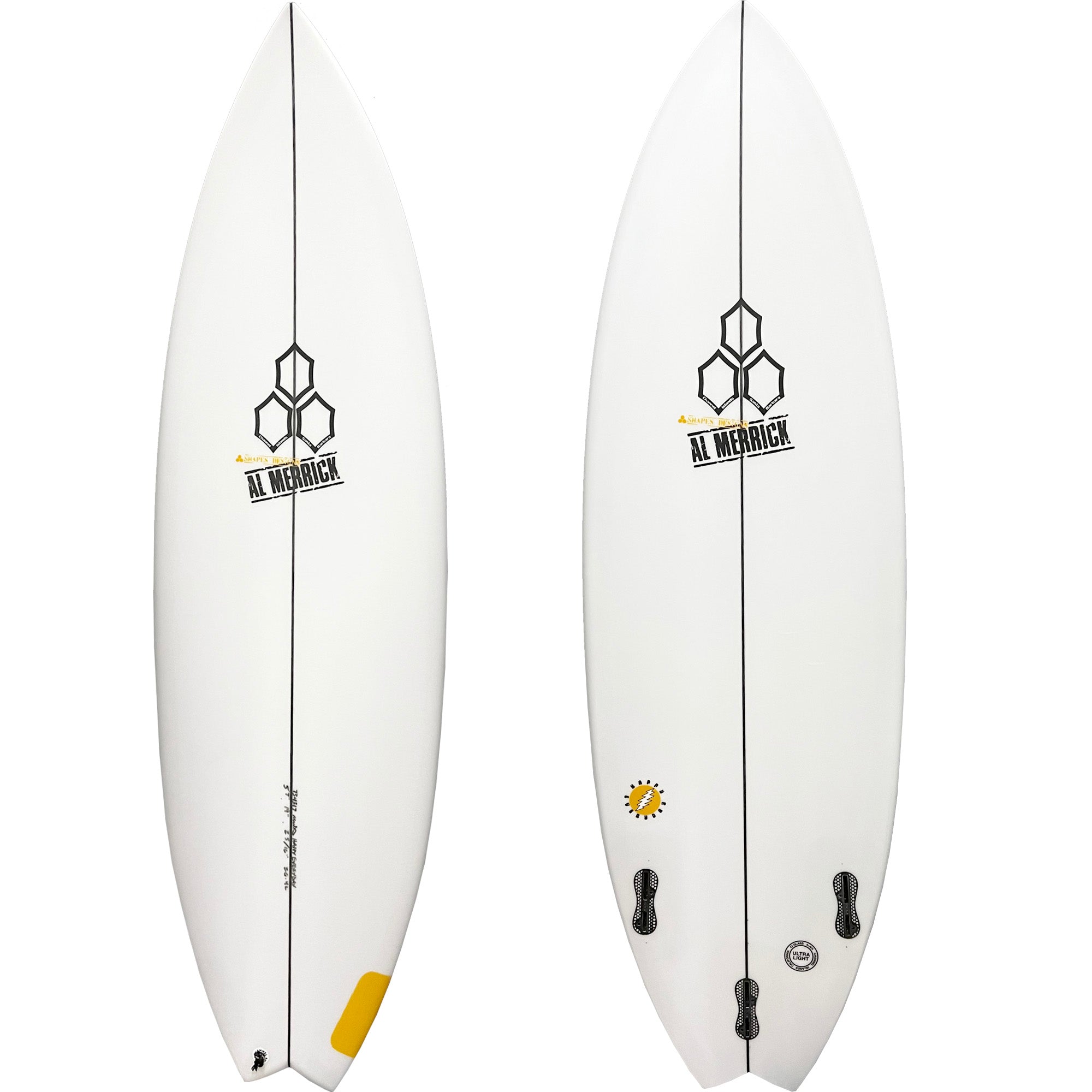 Channel Islands Happy Everyday Swallow 5'9 Surfboard - FCS II