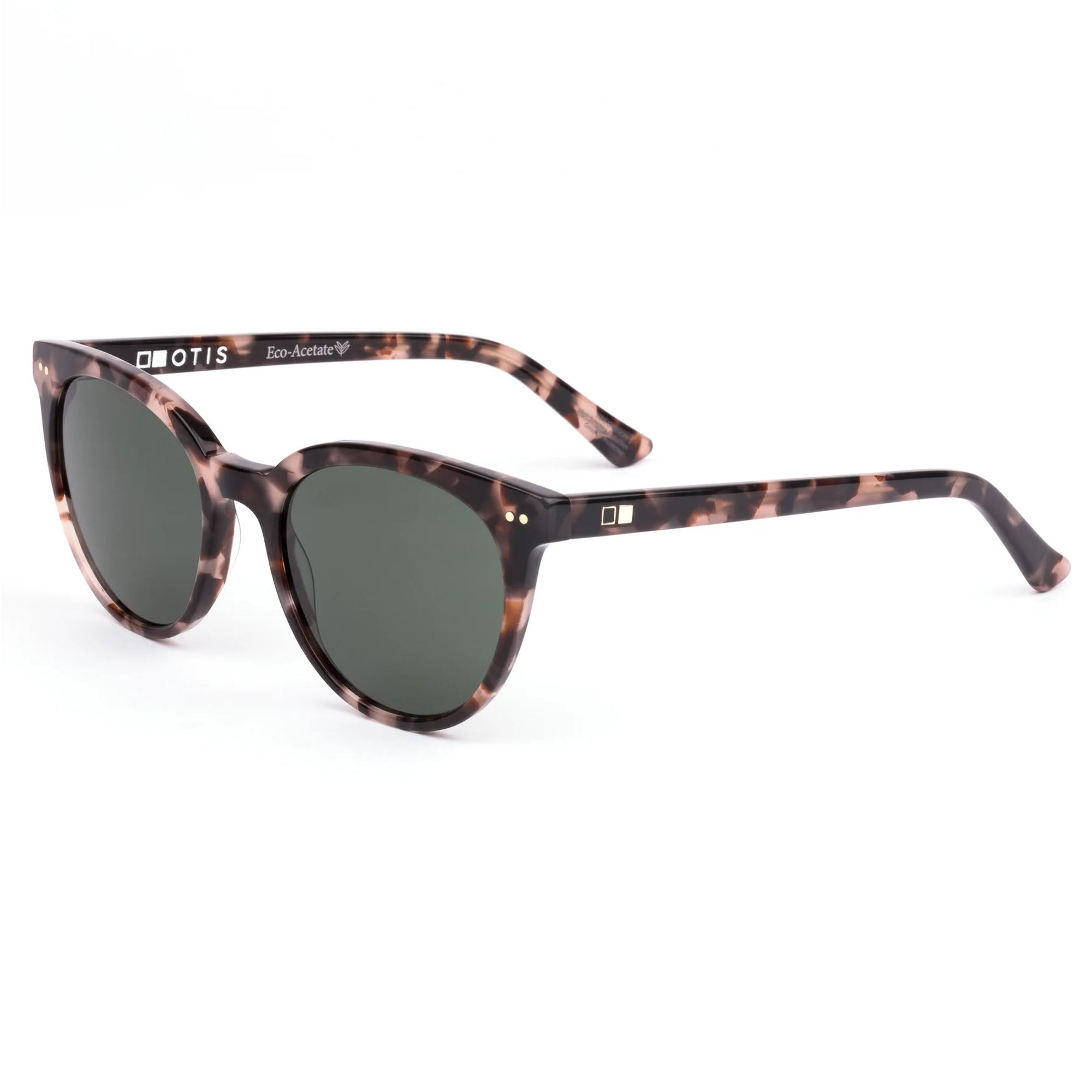 Otis Jazmine Women's Sunglasses - Eco Havana Blush/Grey Polarized