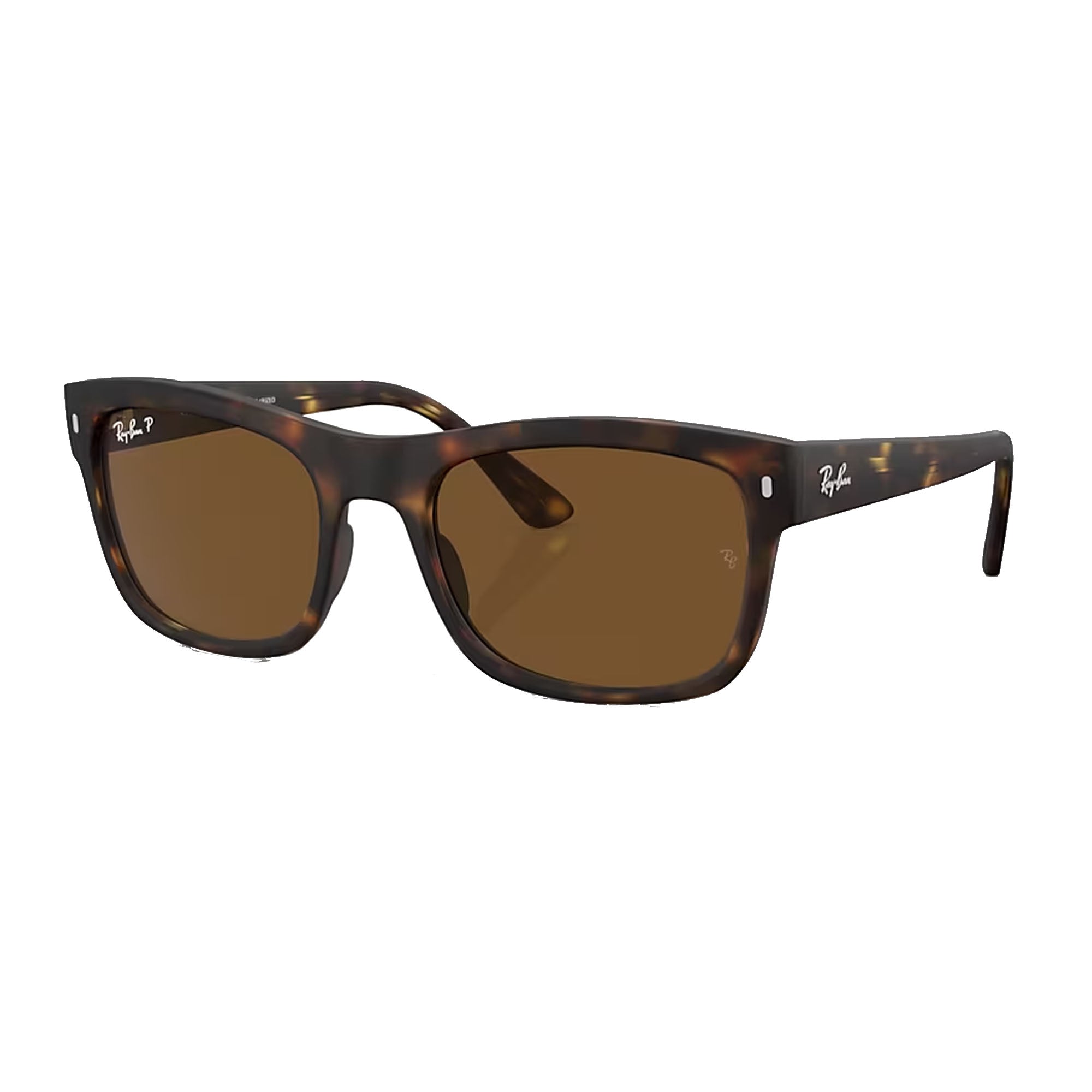 Ray-Ban 0RB4428 Men's Sunglasses - Matte Havana/Brown Polarized