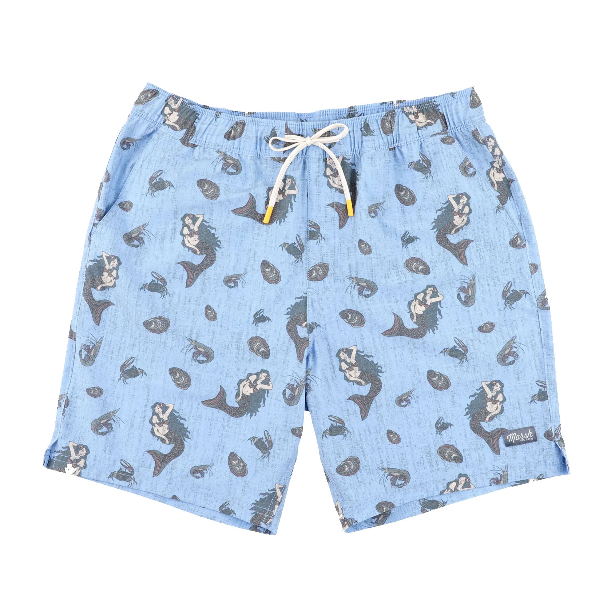 Marsh Wear Fulton Hagood Men's Volley Walkshorts - Hazy Blue