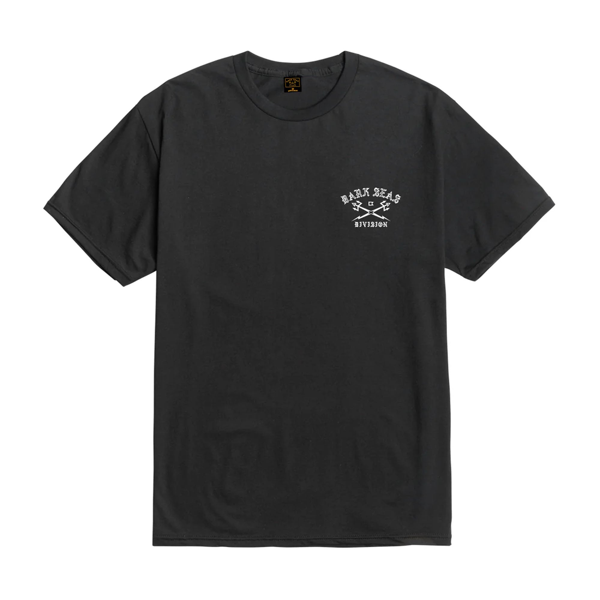 Dark Seas Headmaster Gravel Men's S/S T-Shirt - Black