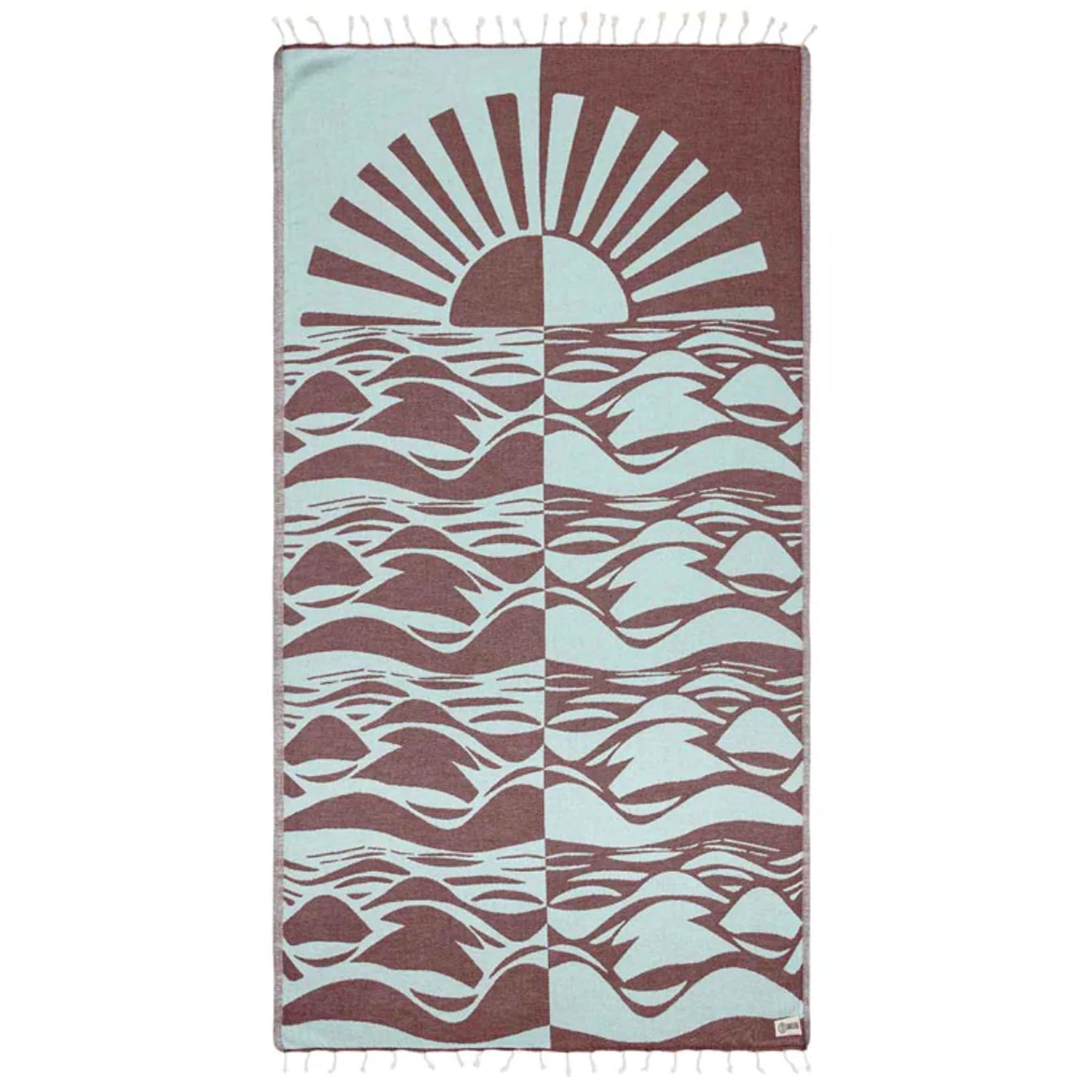 Sand Cloud Ripple Block Towel