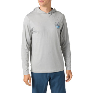 O'Neill Traveler Upf50 Hooded L/S Sun Shirt - Heather Grey