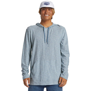 Quiksilver Ramblas Men's L/S Hooded Shirt - Blue