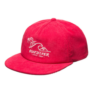 Quiksilver Cord Stretcher Men's Hat - High Risk Red