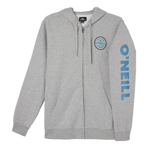 O'Neill Fifty Two Zip Fleece L/S Men's Hoodie - Heather Grey