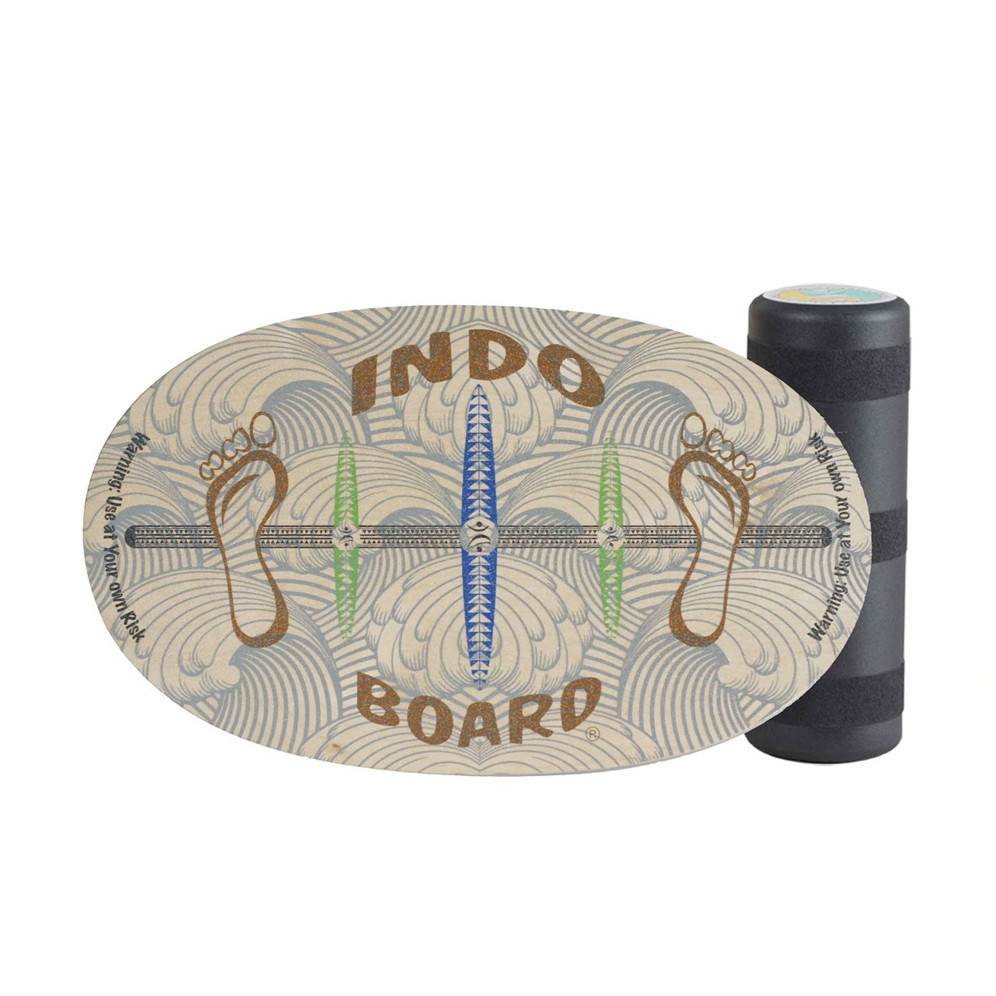 Indo Board Original Deck and Roller Kit - Barefoot