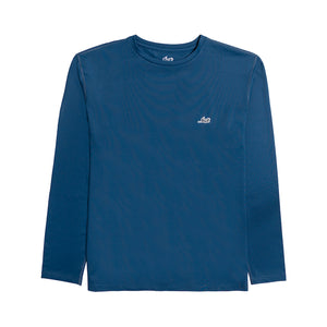 Lost Hydra Men's L/S Rashguard - Blue