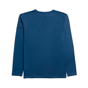 Lost Hydra Men's L/S Rashguard - Blue