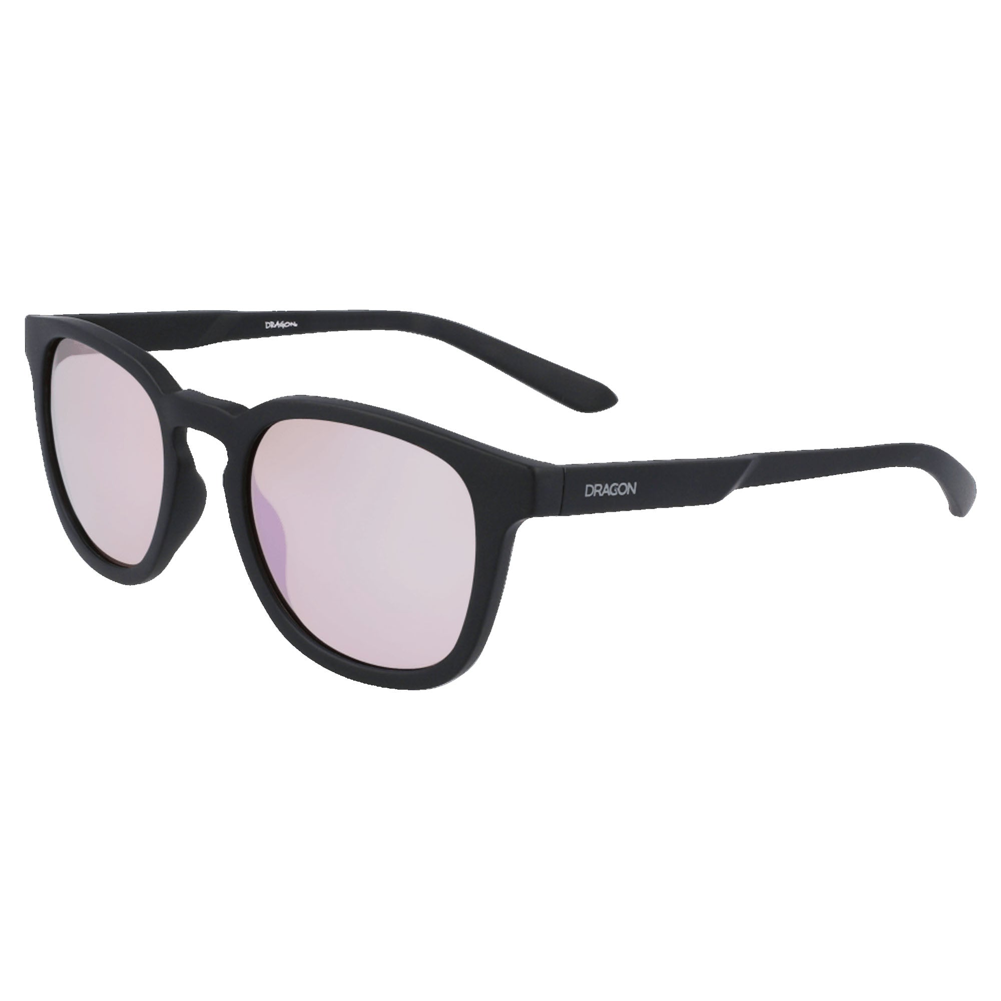 Dragon Finch Men's Sunglasses - Matte Black/Rose Gold Ion