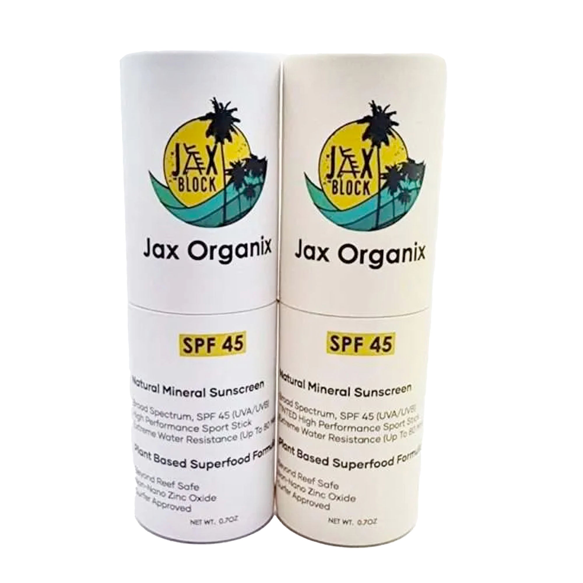 Jax Organix Mineral Sport Face Stick Sunscreen