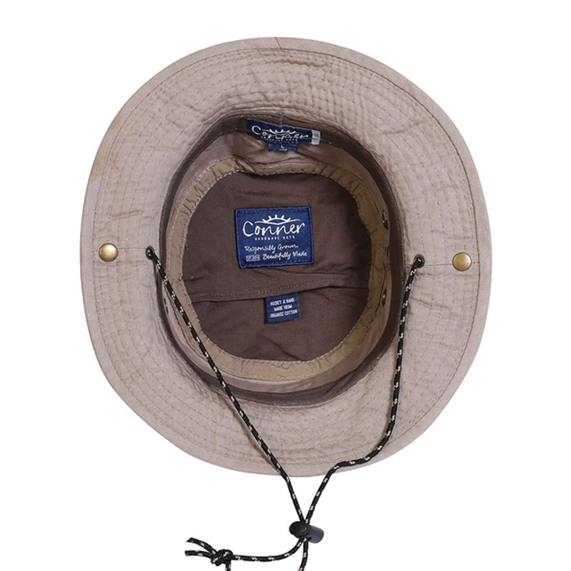 Conner Handmade Hats Yellowstone Cotton Outdoor Hiking Men's Hat - Khaki