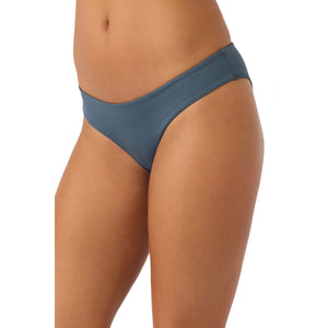 O'Neill Saltwater Solids Blue Lagoon Women's Bikini Bottoms - Slate