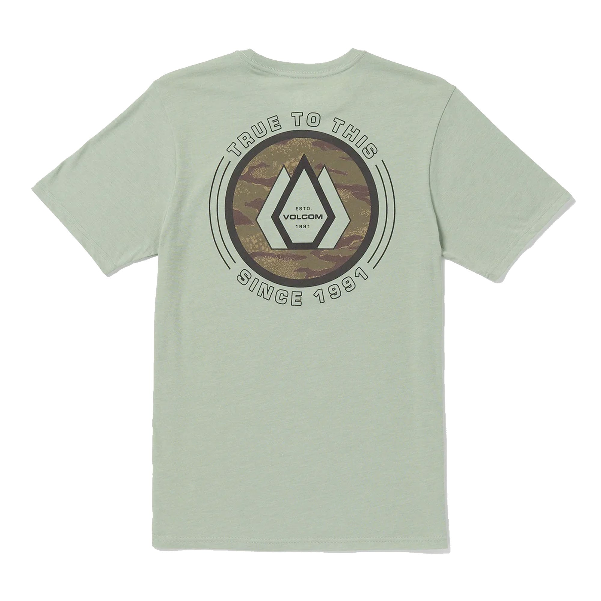 Volcom Linkfill Men's S/S T-Shirt - Slate Heather