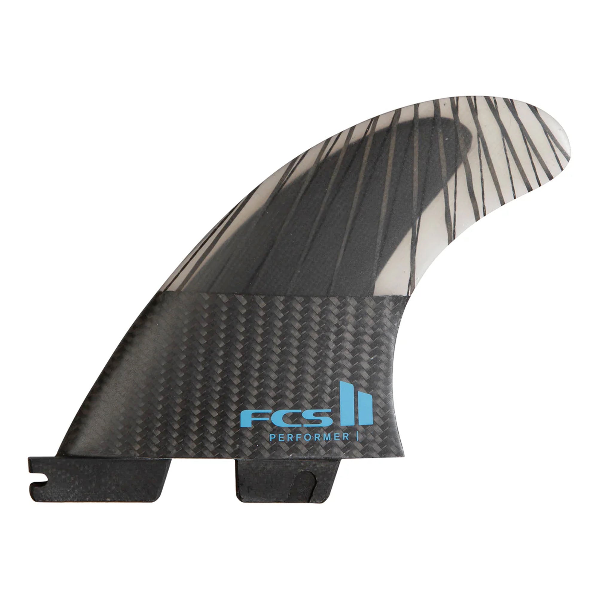 FCS II Performer Small PC Carbon Tri Surfboard Fins