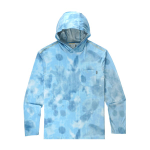 Marsh Wear Buxton Hagood Performance Men's L/S Hoodie - Blue Camo