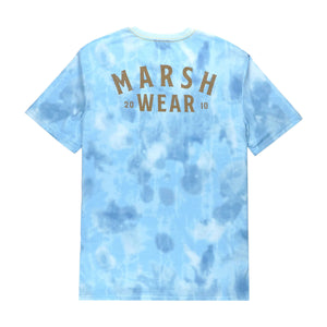 Marsh Wear Stackhouse Tech Men's S/S T-Shirt - Blue