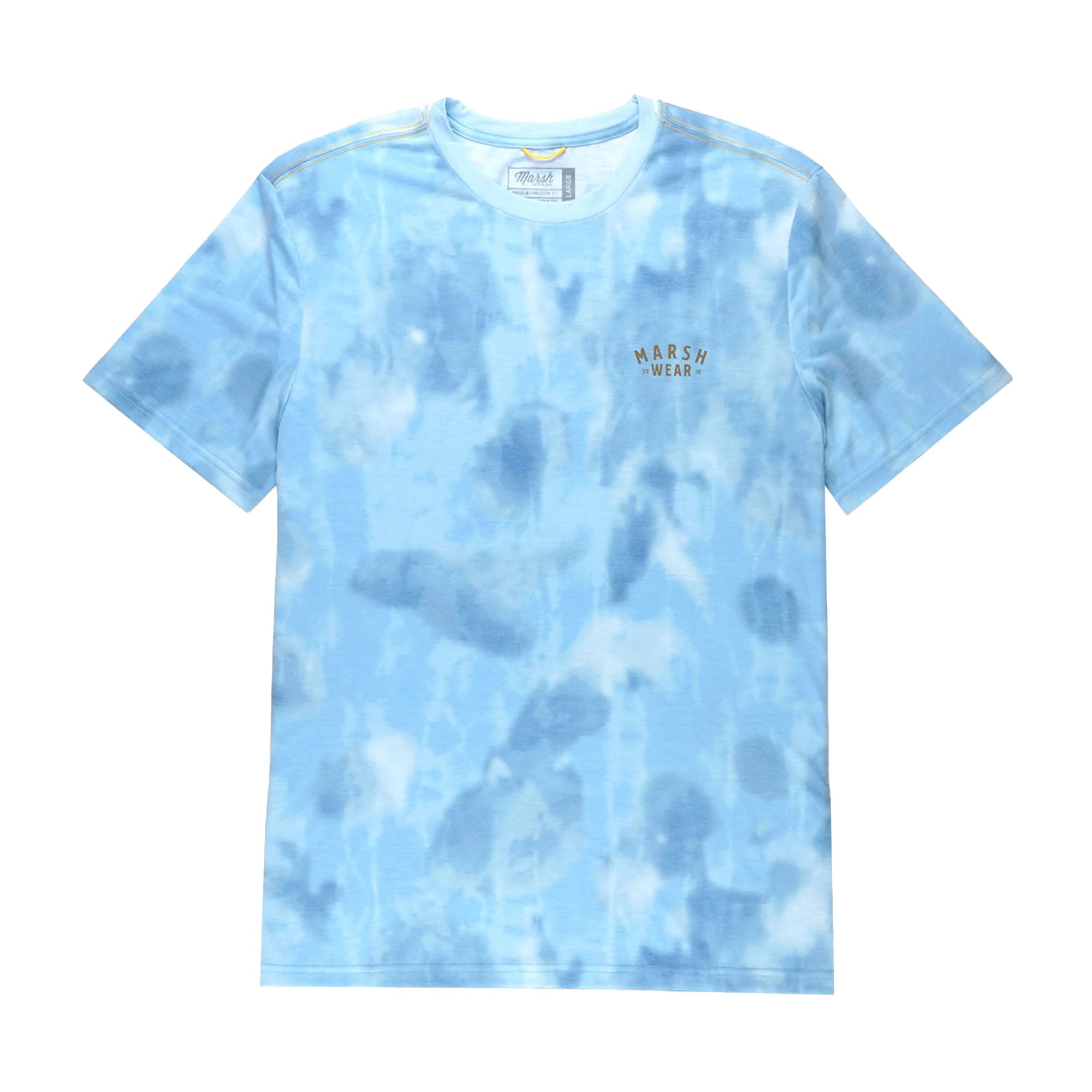 Marsh Wear Stackhouse Tech Men's S/S T-Shirt - Blue