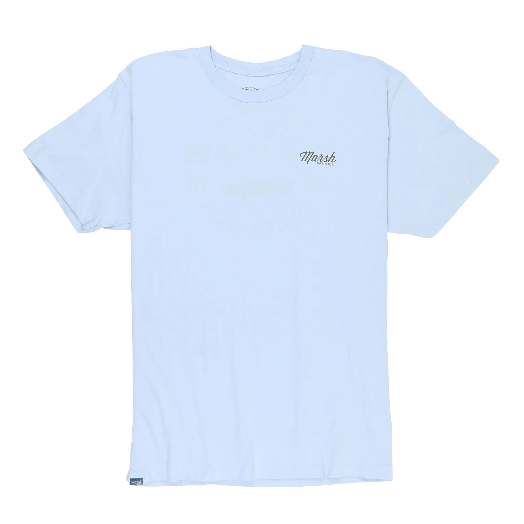 Marsh Wear Lowcountry Men's S/S T-Shirt - Light Blue