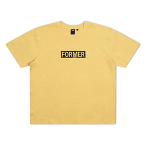 Former Legacy Plate Men's S/S T-Shirt  - Yellow