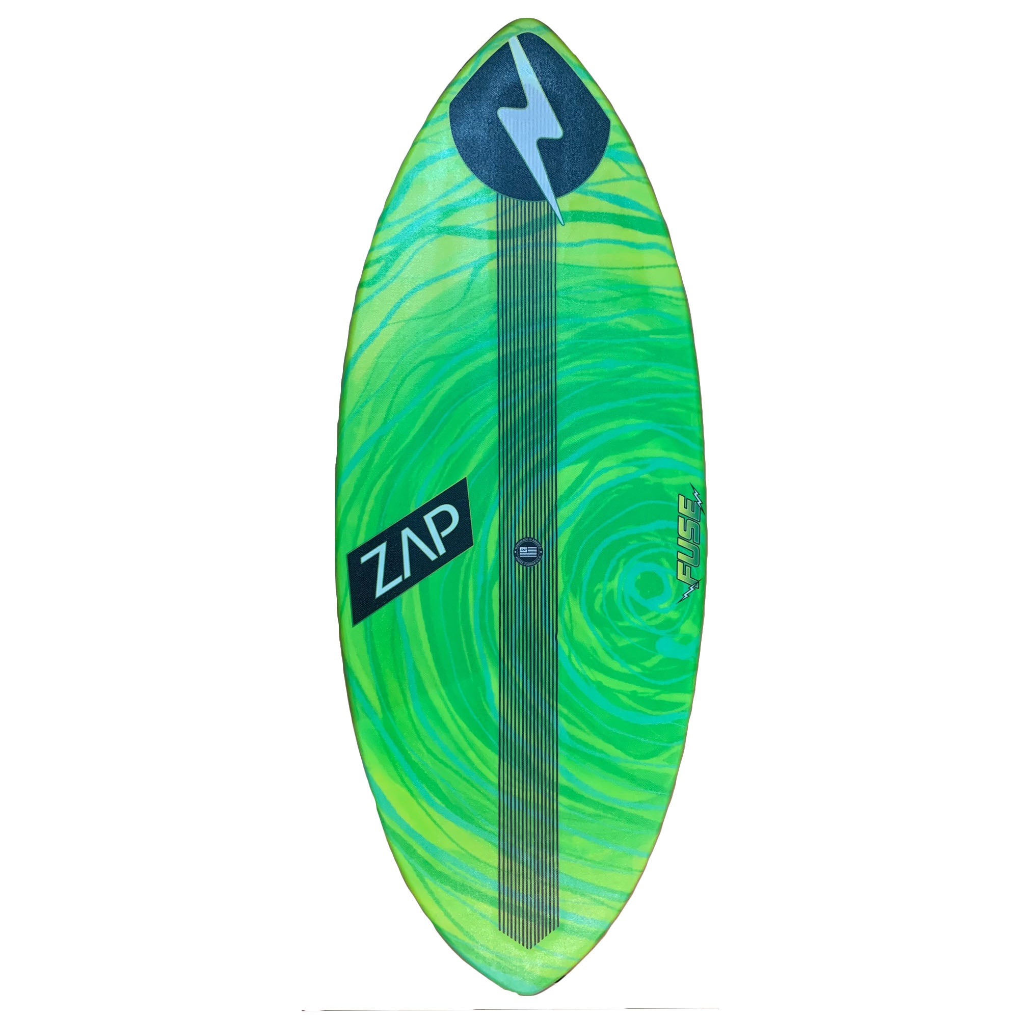 Zap Fuse 50" Skimboard - Green