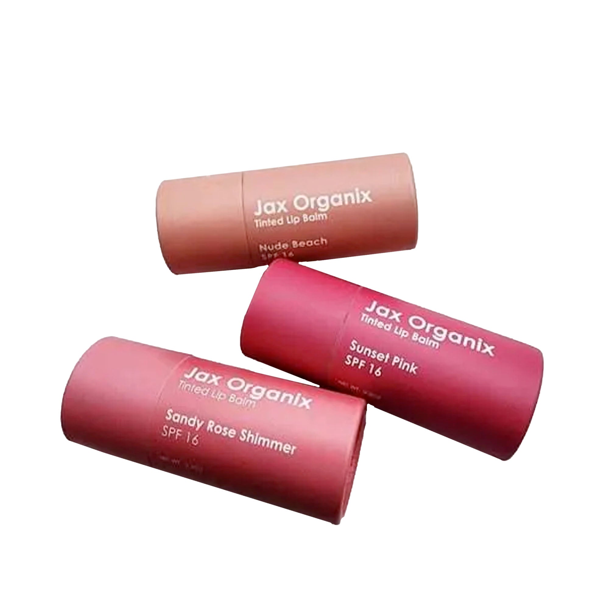 Jax Organix Tinted SPF 16 Lip Balm Sunscreen