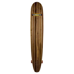 Hamboard Logger 60" Surfskate Skateboard - Walnut