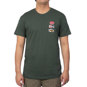 Lost Super Sport Men's S/S T-Shirt - Pine Green