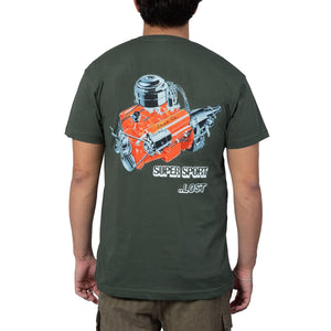 Lost Super Sport Men's S/S T-Shirt - Pine Green