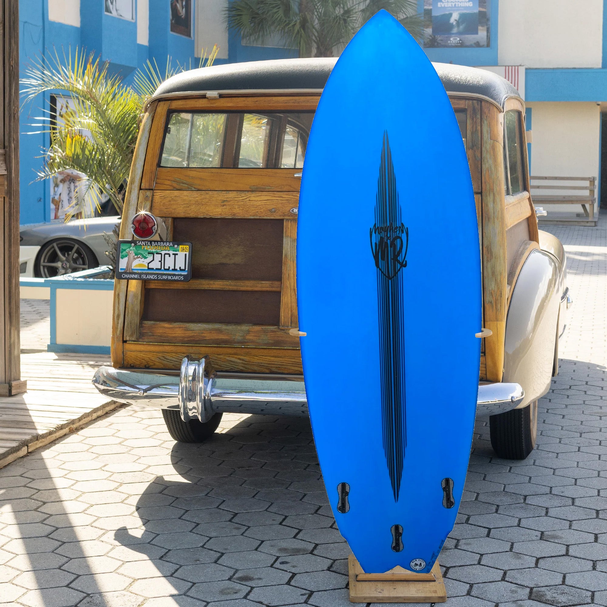 Lost MR California Twin C4 5'5 Surfboard - FCS II