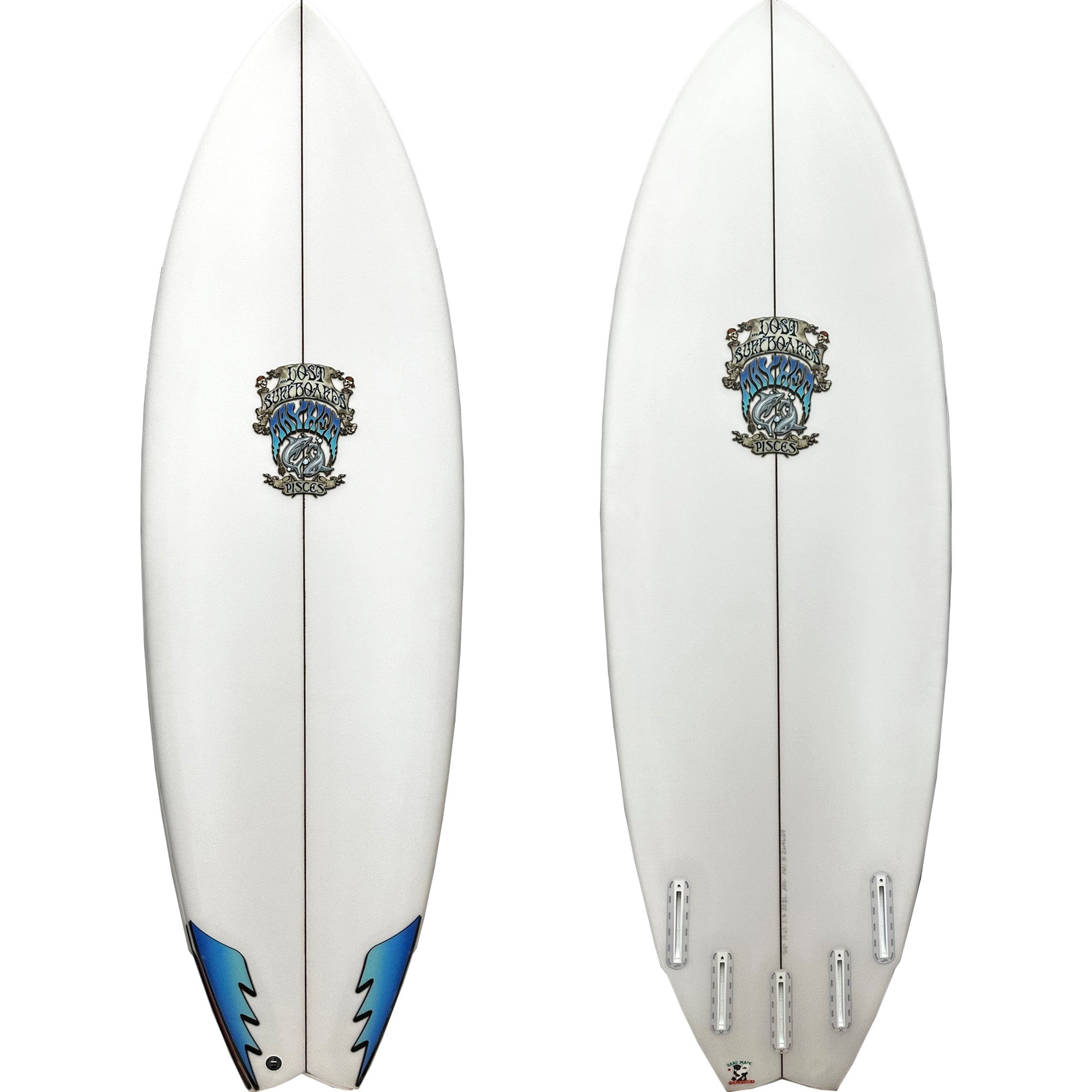 Lost Pisces 5'4 Surfboard - Futures