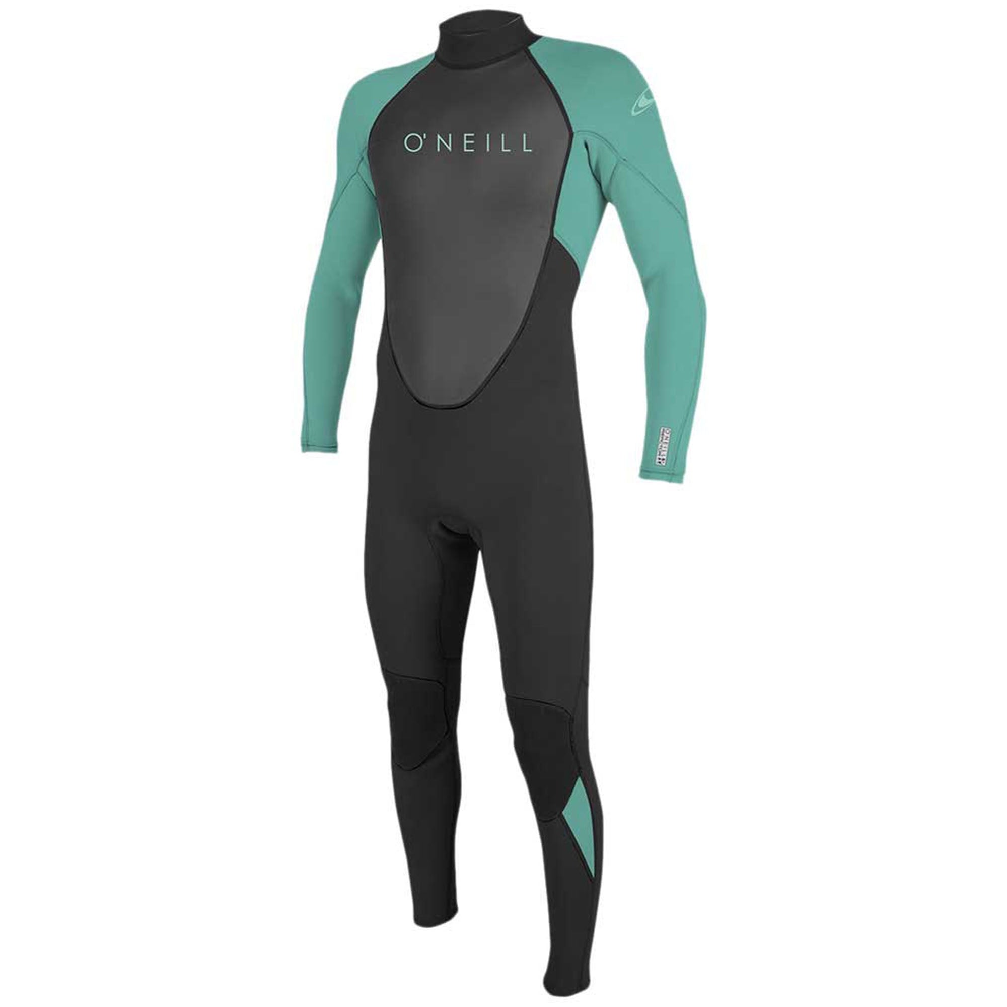 O'Neill Reactor-2 3/2mm Youth Back Zip Fullsuit Wetsuit - Black/Light Aqua