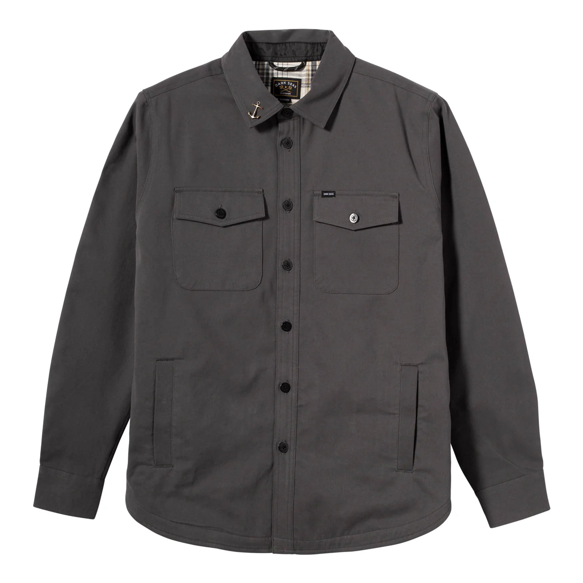 Dark Seas Machinist Men's Jacket - Charcoal