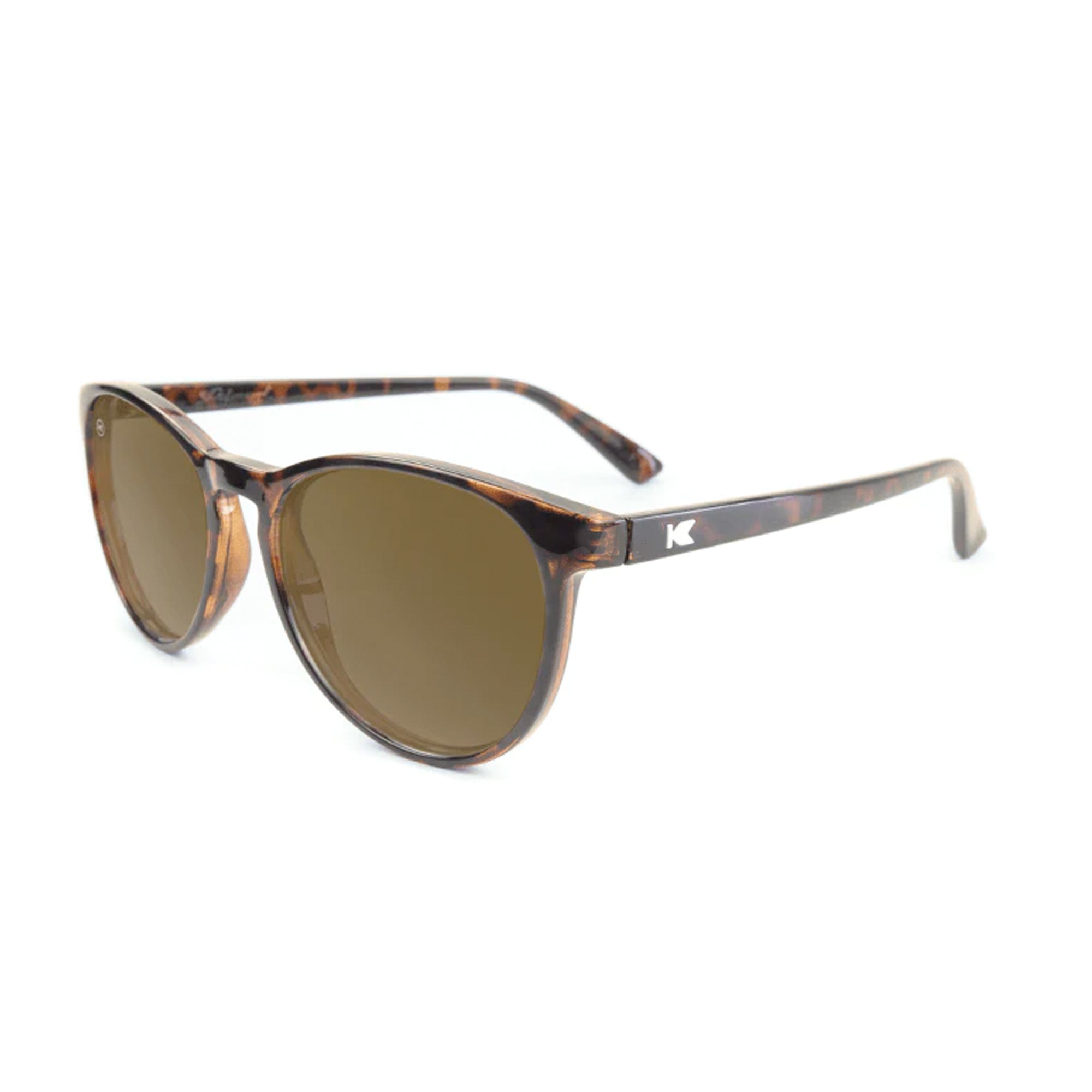 Knockaround Mai Tais Men's Sunglasses - Glossy Tortoise Shell/Amber Polarized