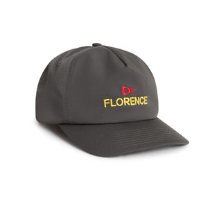 Florence Marine X Logo Twill Men's Hat - Charcoal