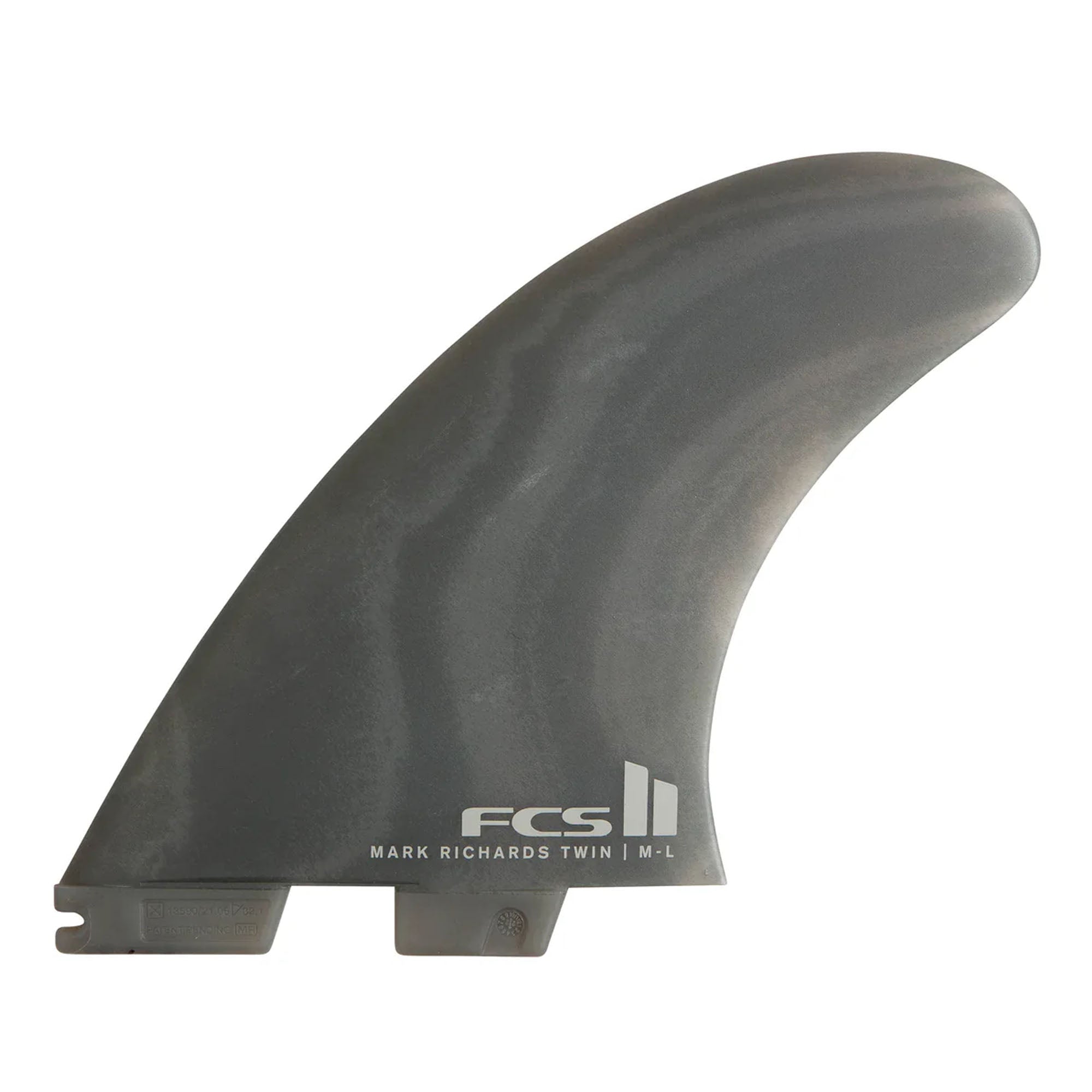 FCS II Mark Richards Twin + Stabilizer Eco Neo Surfboard Fins