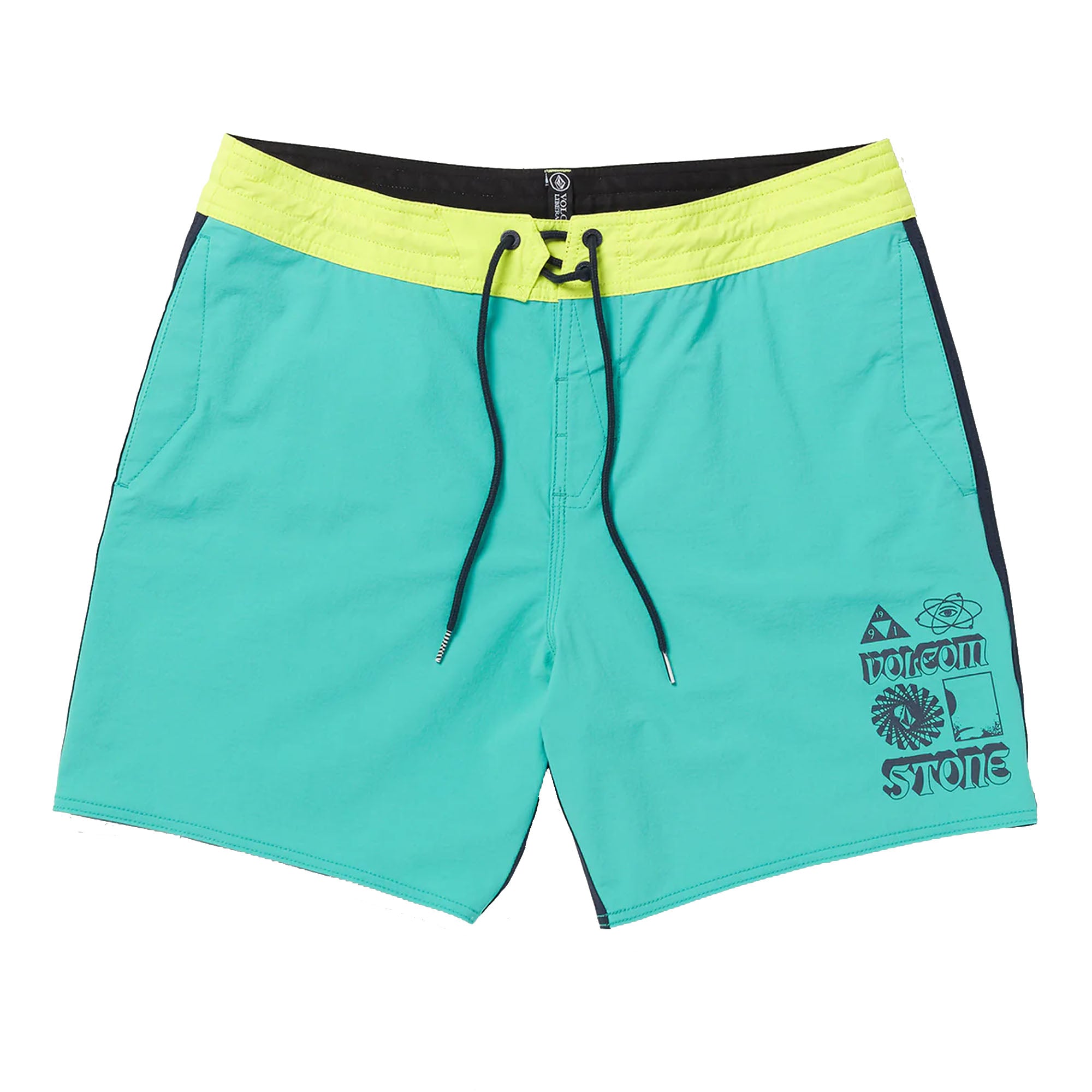 Volcom Down Time Liberator 17" Men's Boardshorts - Green