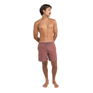 Rhythm Classic Beach 17" Men's Boardshorts - Merlot