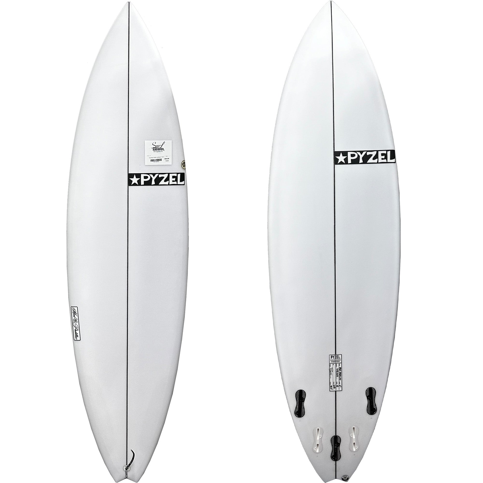 Pyzel Mini Padillac 6'0 Surfboard - FCS II