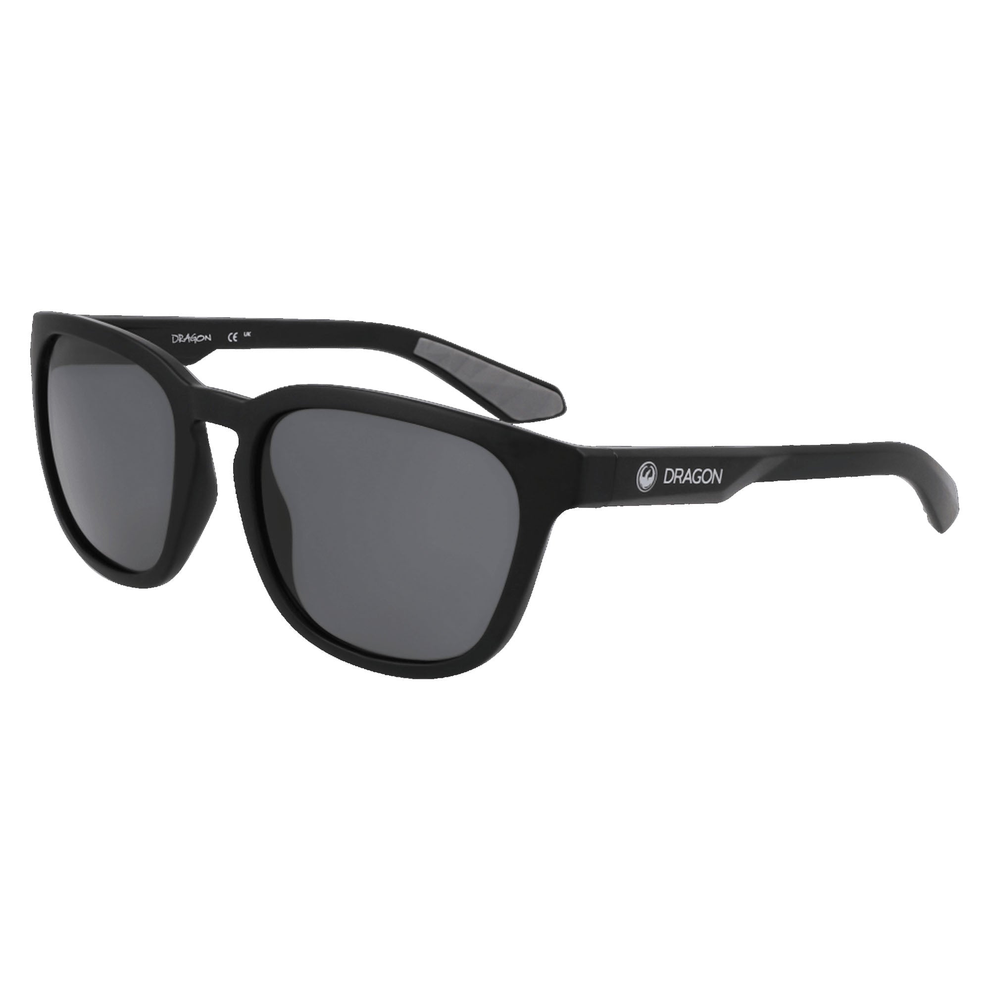 Dragon Dune LL H20 Men's Sunglasses - Matte Black/Smoke Polarized