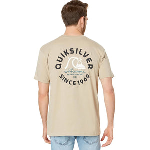 Quiksilver Ice Cold Men's S/S T-Shirt - Taupe