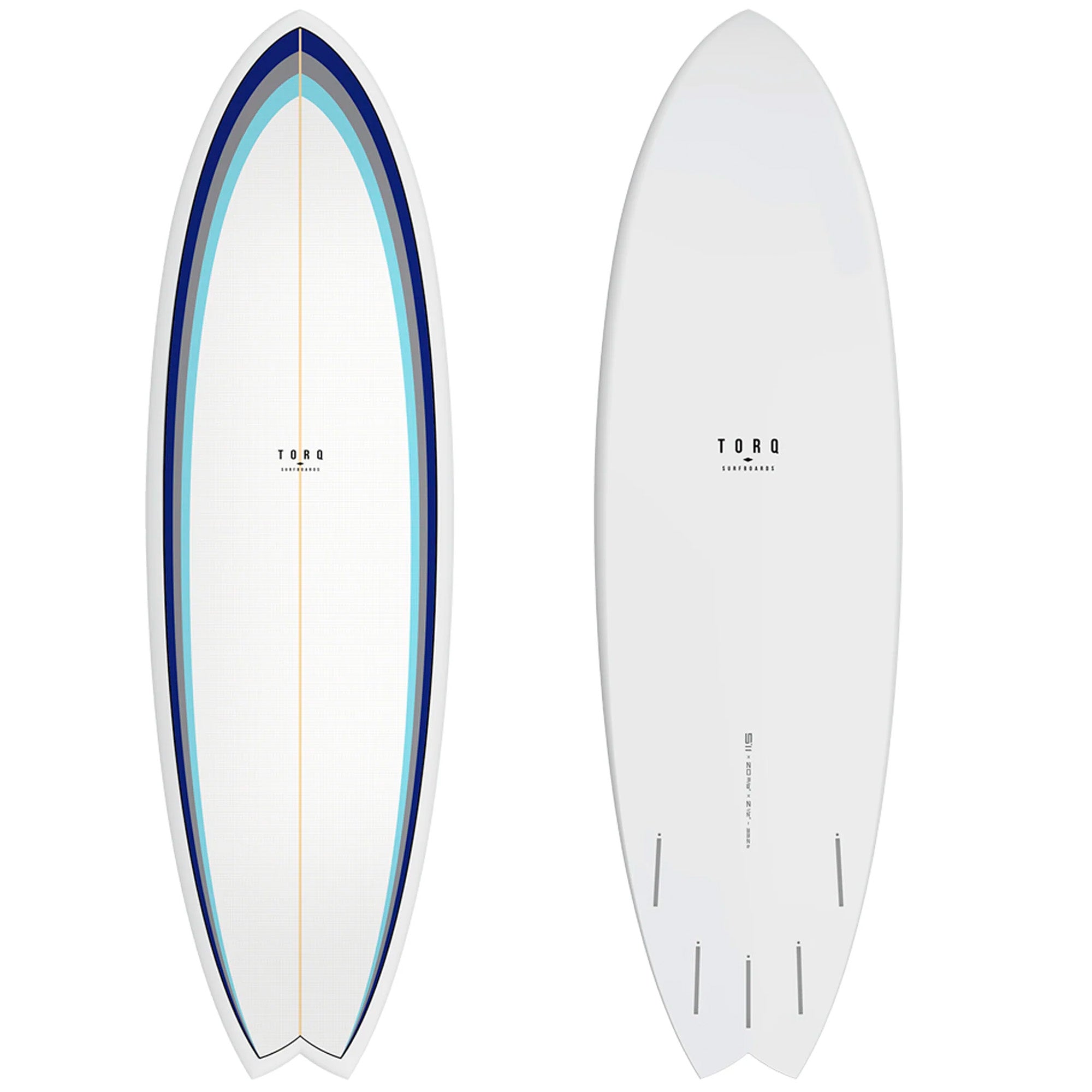 Torq Mod Fish TET 5'11 Surfboard - Futures