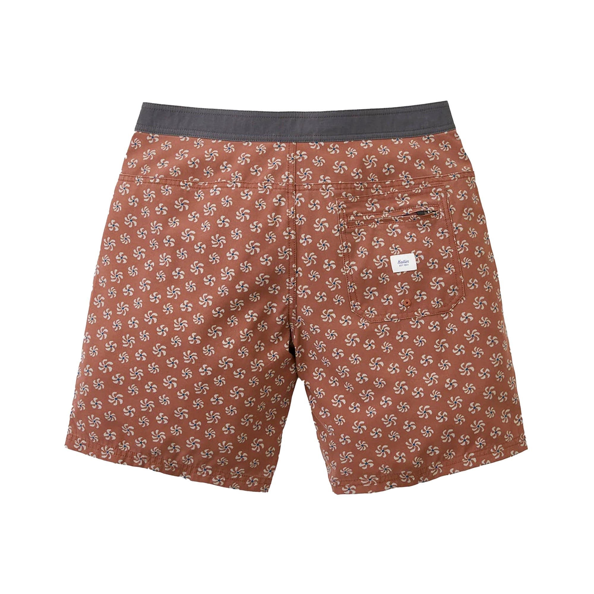 Katin Amoeba Men's Boardshorts - Rust