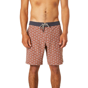 Katin Amoeba Men's Boardshorts - Rust